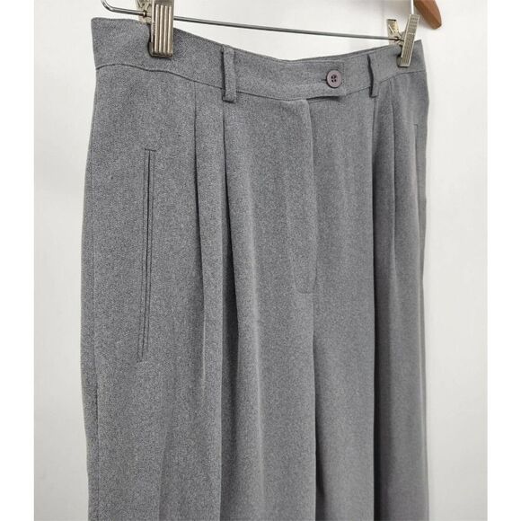 Vintage Paul Harris Design Women's Pleated Dress Pants Boot Leg - Picture 2 of 9